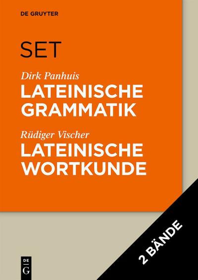 Set: Lateinische Grammatik (Panhuis) und Wortkunde (Vischer)
