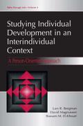 Studying individual Development in An interindividual Context