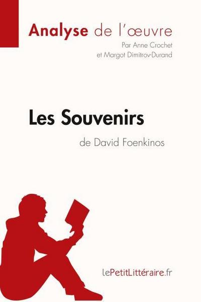 Les Souvenirs de David Foenkinos (Analyse de l’oeuvre)