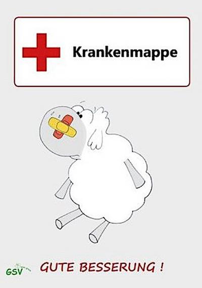 GSV Krankenmappe für die Grundschule Edgar, das Schaf - grau