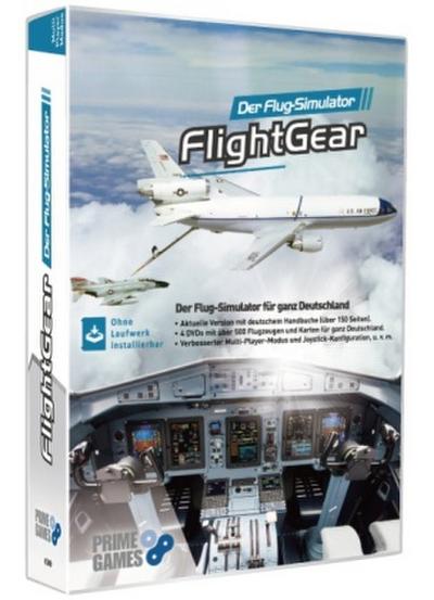 FlightGear, Der Flug-Simulator, 4 DVD-ROM