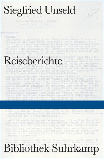 Reiseberichte
