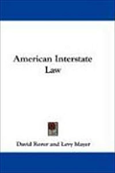 American Interstate Law