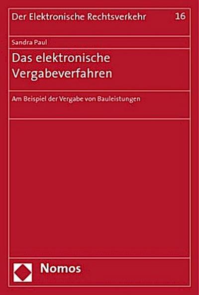 Das elektronische Vergabeverfahren