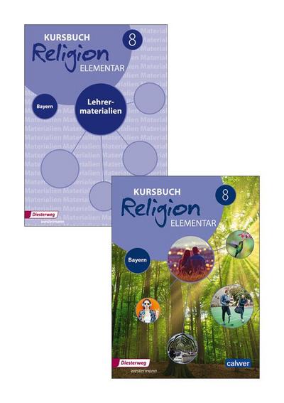 Kombi: Kursb.Religion Elementar 8 2017/BY/SB u. Lehrermat.