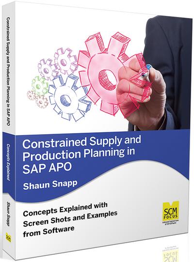 Constrained Supply and Production Planning in SAP APO