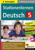 Stationenlernen Deutsch / Klasse 5