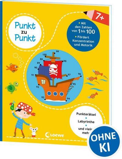 Punkt zu Punkt - Mit den Zahlen von 1 bis 100