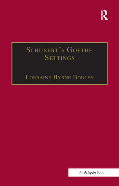 Schubert’s Goethe Settings