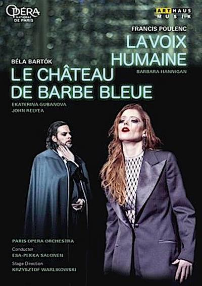 Le Château de Barbe Bleue / Herzog Blaubarts Burg / La Voix Humaine, 1 DVD