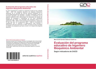 Evaluación del programa educativo de Ingeniero Bioquímico Ambiental