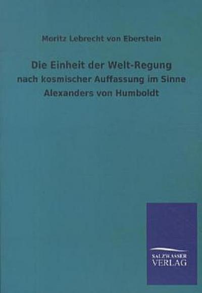 Die Einheit der Welt-Regung