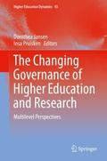 The Changing Governance of Higher Education and Re