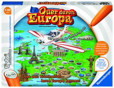 Ravensburger Spieleverlag 00579 - Tiptoi: Quer durch Europa