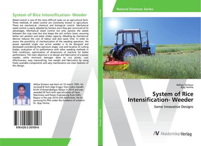 System of Rice Intensification- Weeder