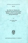 Das Recht der Wettbewerbsbeschränkungen des Gemeinsamen Marktes und die einzelstaatliche Zivilgerichtsbarkeit.