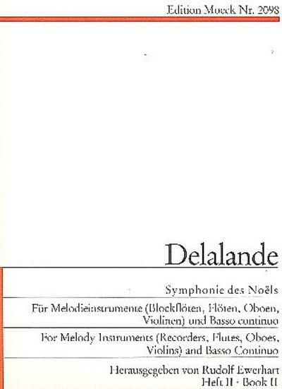 Symphonie de Noel Band 2für 1-2 Melodieinstrumente und Bc