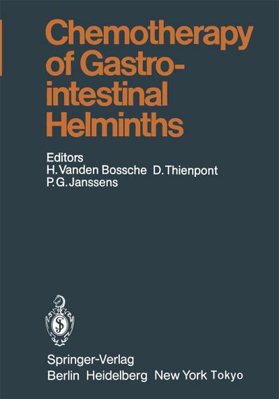 Chemotherapy of Gastrointestinal Helminths