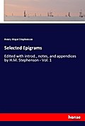 Selected Epigrams