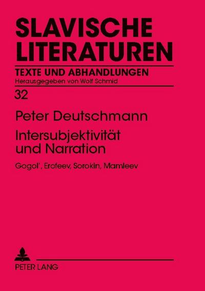 Intersubjektivität und Narration