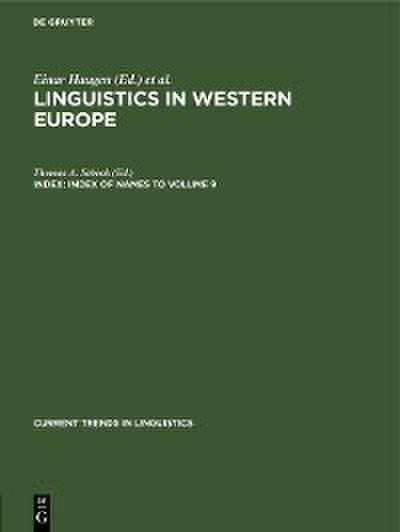 Index of names to volume 9
