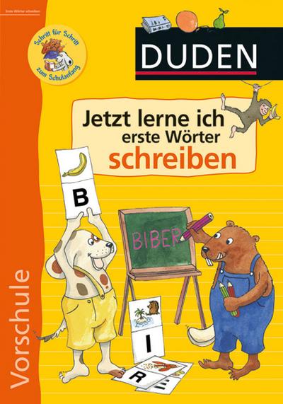 Duden Vorschule, Jetzt lerne ich erste Wörter schreiben