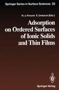 Adsorption on Ordered Surfaces of Ionic Solids and