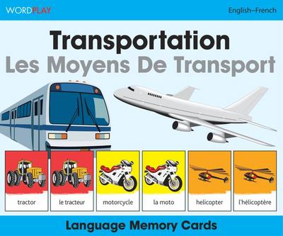 Wordplay Language Memory Cards-Transportation (English-French)