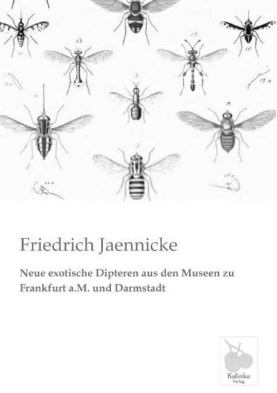 Neue exotische Dipteren aus den Museen zu Frankfurt a.M. und Darmstadt