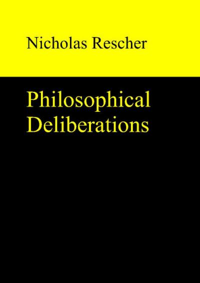 Philosophical Deliberations