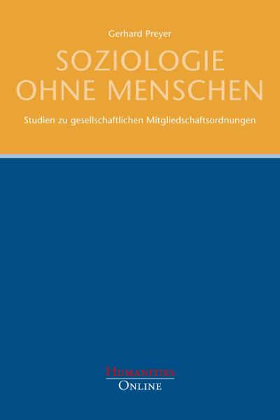 Soziologie ohne Menschen