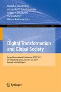 Digital Transformation and Global Society