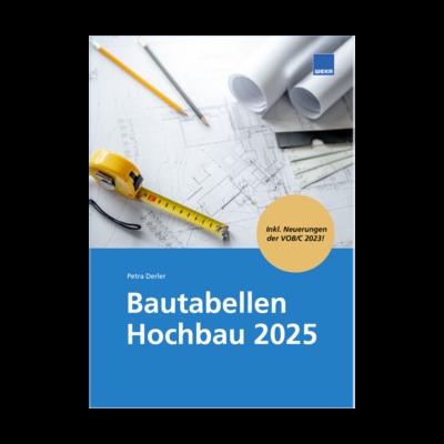 Bautabellen Hochbau 2025