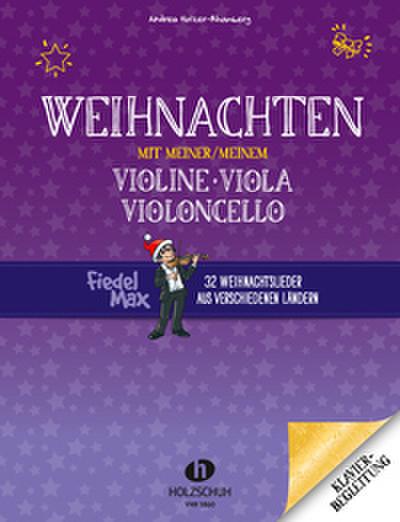 Weihnachten mit meiner/meinem Violine, Viola, Vc