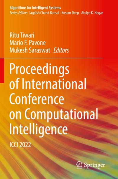 Proceedings of International Conference on Computational Intelligence