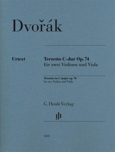 Antonín Dvorák - Terzetto C-dur op. 74 für zwei Violinen und Viola
