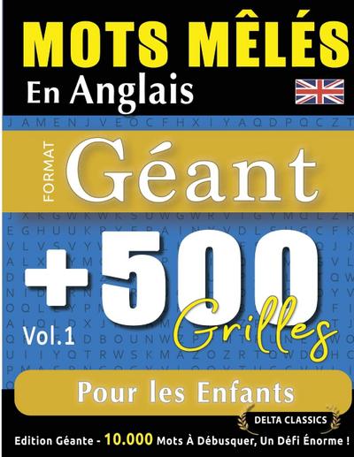 MOTS MÊLÉS EN ANGLAIS FORMAT GÉANT