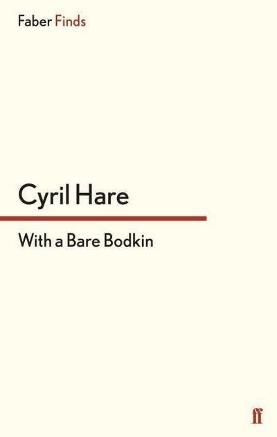 With a Bare Bodkin