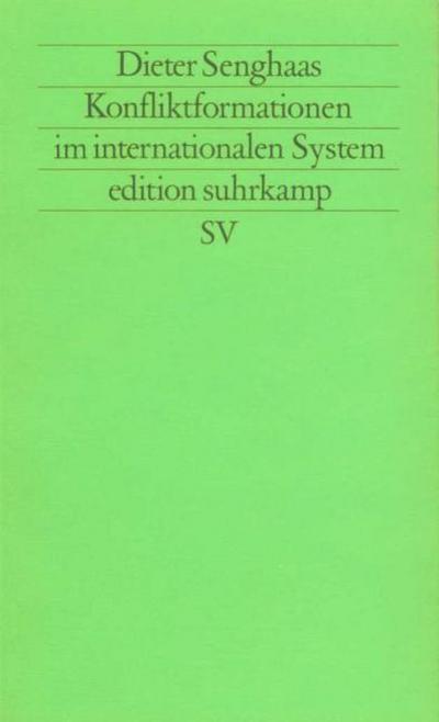 Konfliktformationen im internationalen System