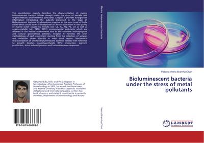 Bioluminescent bacteria under the stress of metal pollutants