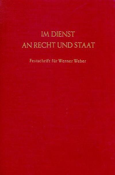 Im Dienst an Recht und Staat.