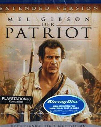 Der Patriot, Extended Version, 1 Blu-ray, deutsche u. englische Version