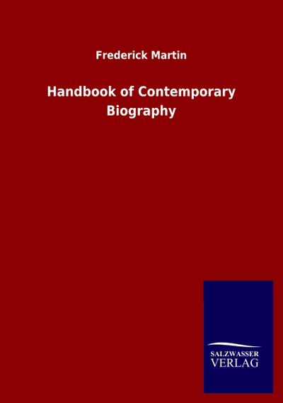 Handbook of Contemporary Biography