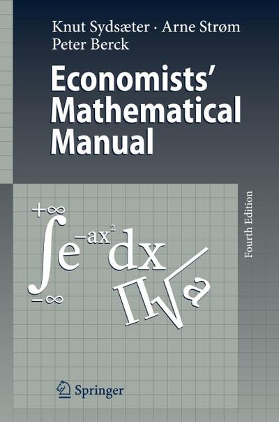 Economists’ Mathematical Manual