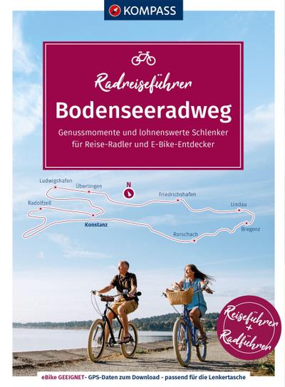 KOMPASS Radreiseführer Bodenseeradweg