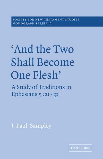 ’And the Two Shall Become One Flesh’