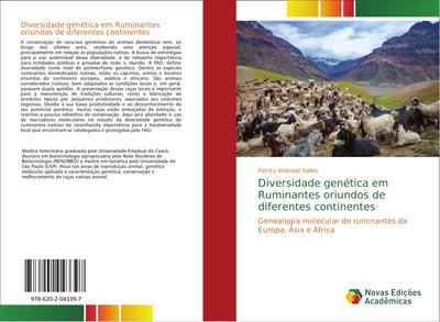 Diversidade genética em Ruminantes oriundos de diferentes continentes