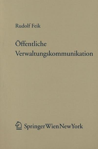 Öffentliche Verwaltungskommunikation (f. Österreich)