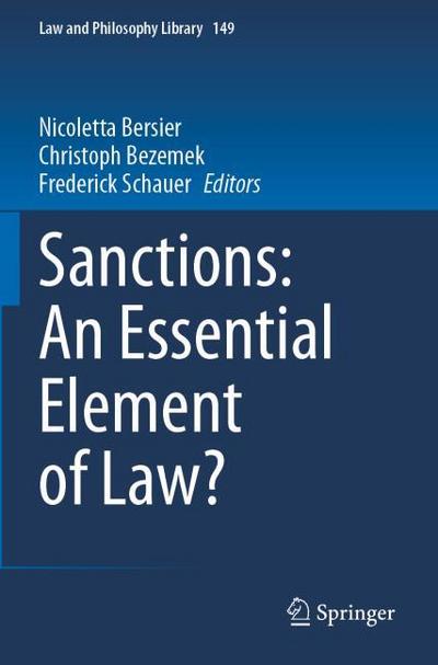 Sanctions: An Essential Element of Law?