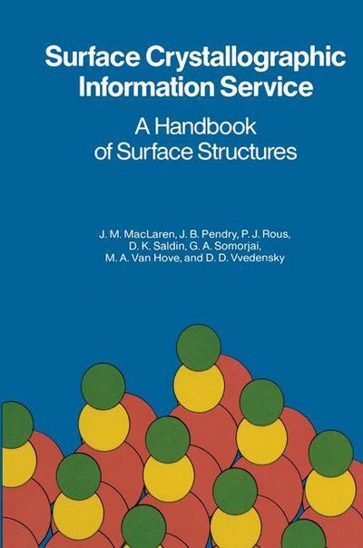 Surface Crystallographic Information Service